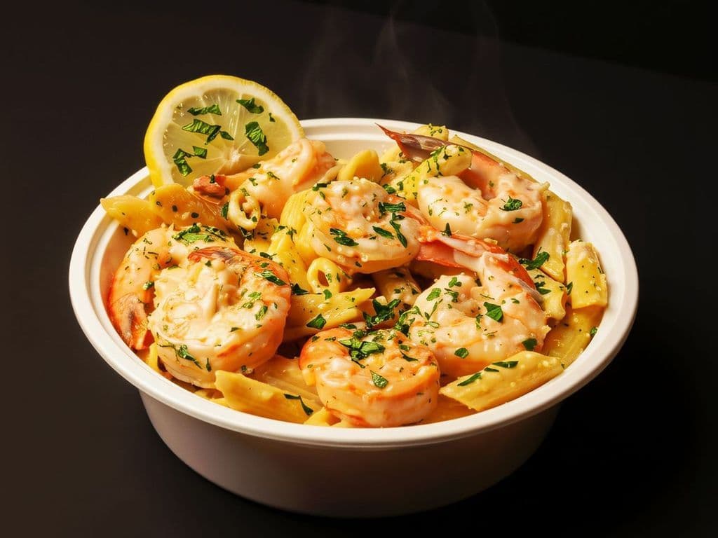 Shrimp Alfredo Pasta