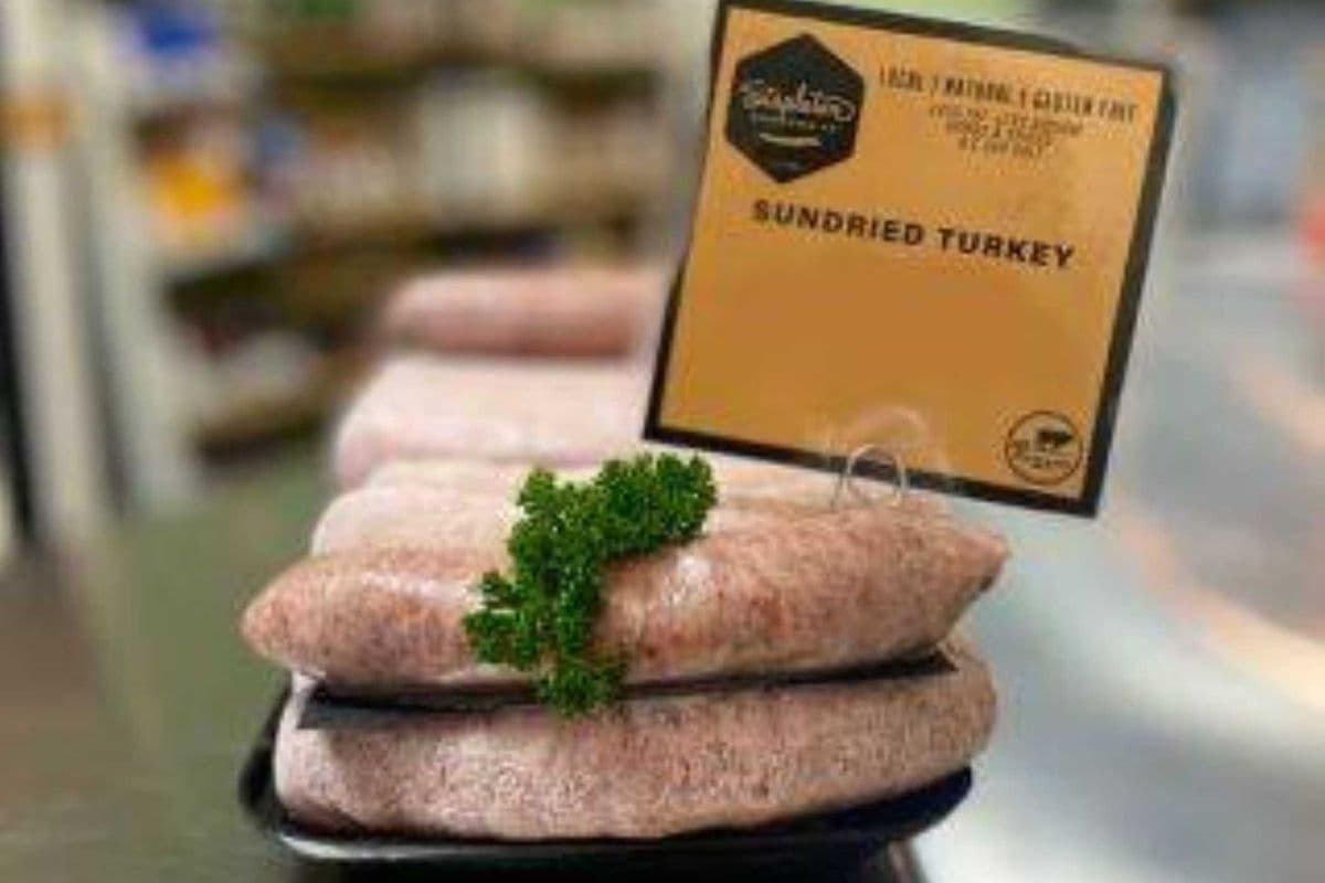 Sun Dried Turkey Sausage- 4 pack