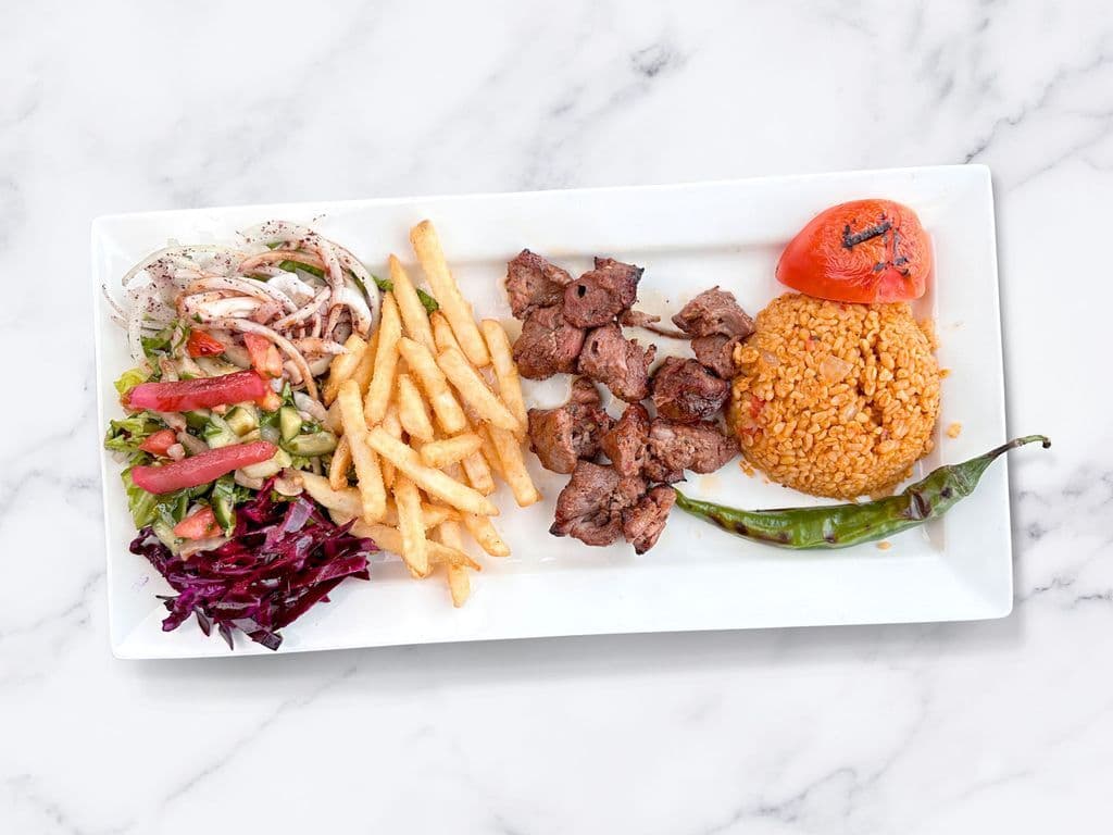 Veal Shish Kebap Dinner
