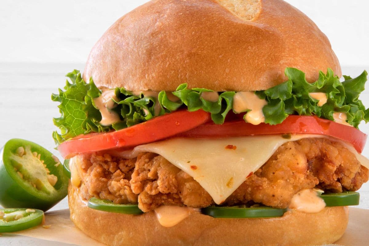 Spicy Chicken Burger