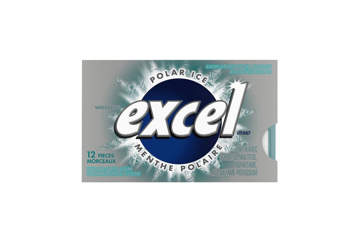 EXCEL Menthe polaire (12 mcx) / EXCEL Polar Ice (12 Pack)