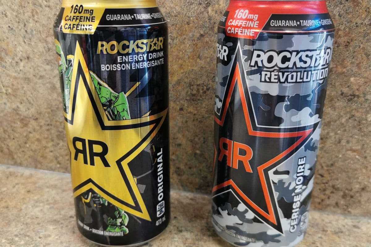 Two rockstar Boisson and Revolution (473ml)