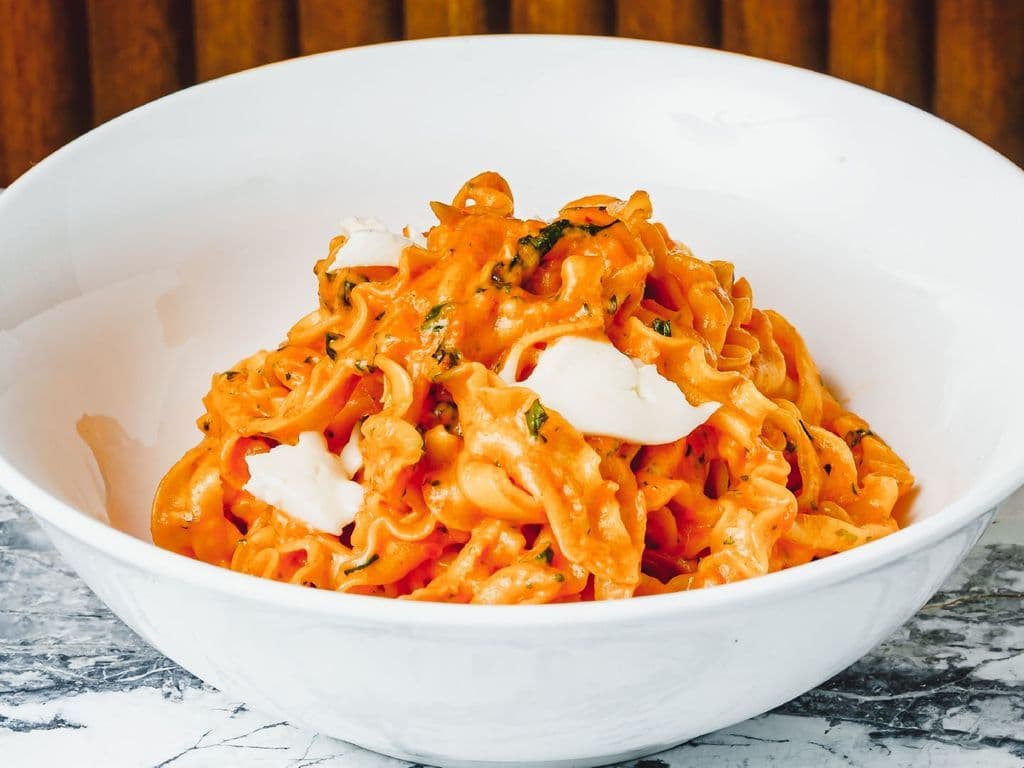 Fettuccine Sauce Rosée / Fettuccine Rosé