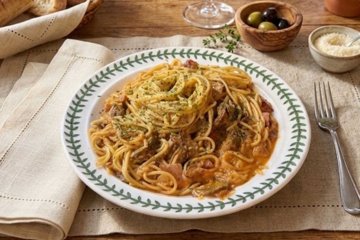 Spaghetti Meat Lover