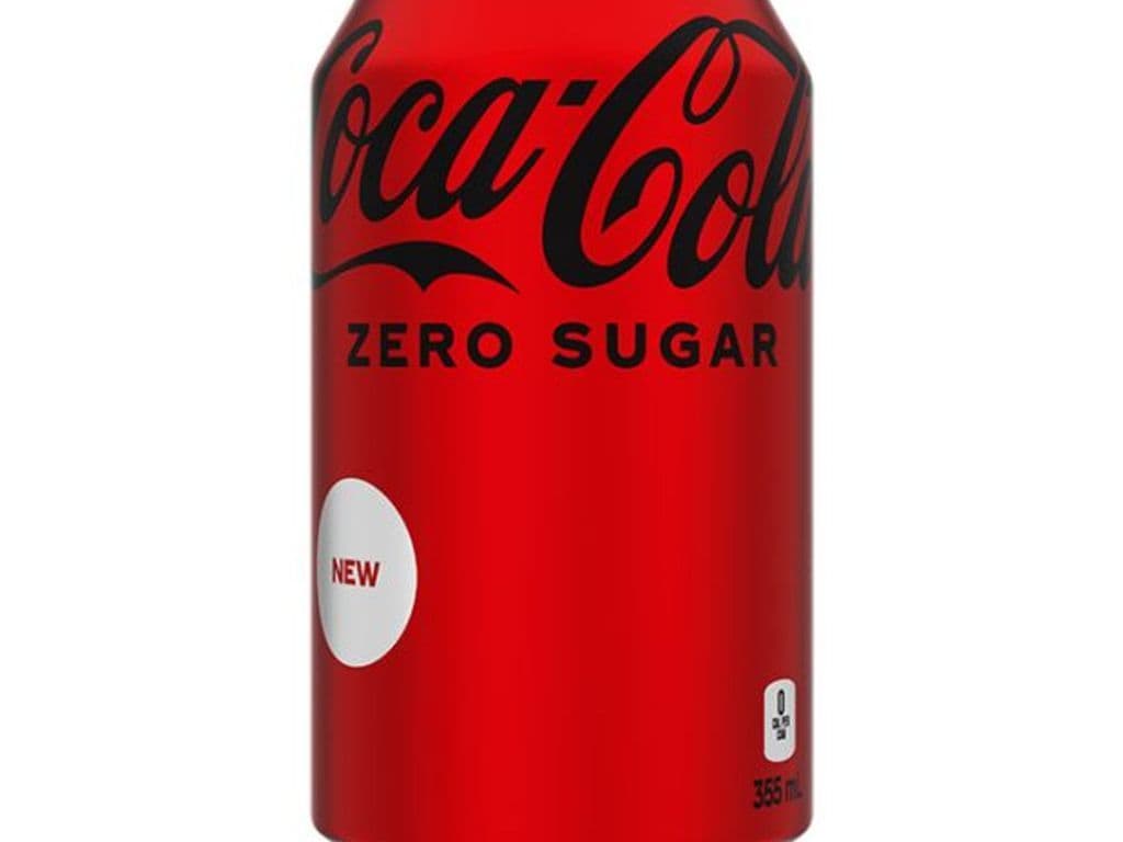 Coke Zero can.
