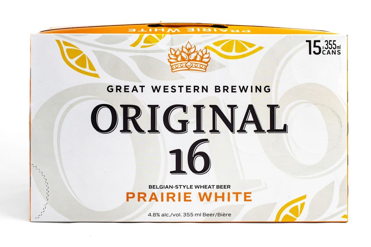 Original 16 Prairie White 15pk Can (15 x 355ml)