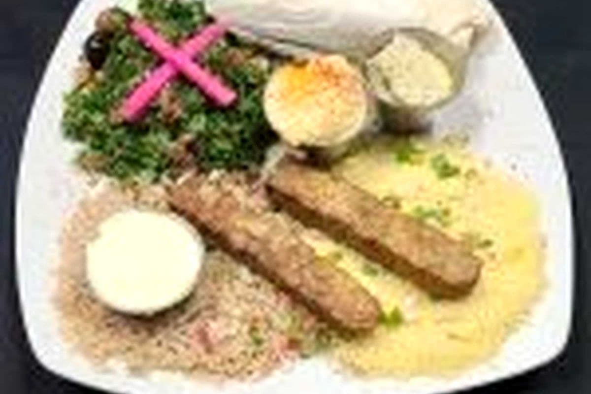 Assiette tempeh taouk
