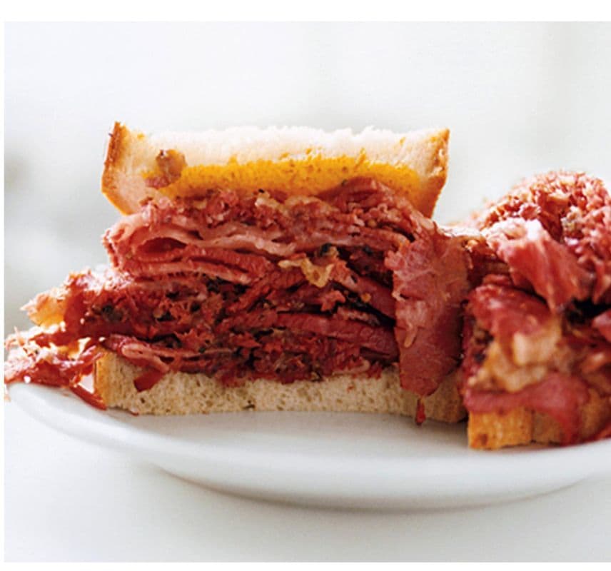 Old-Fashioned Montreal Smoked Meat Sandwich