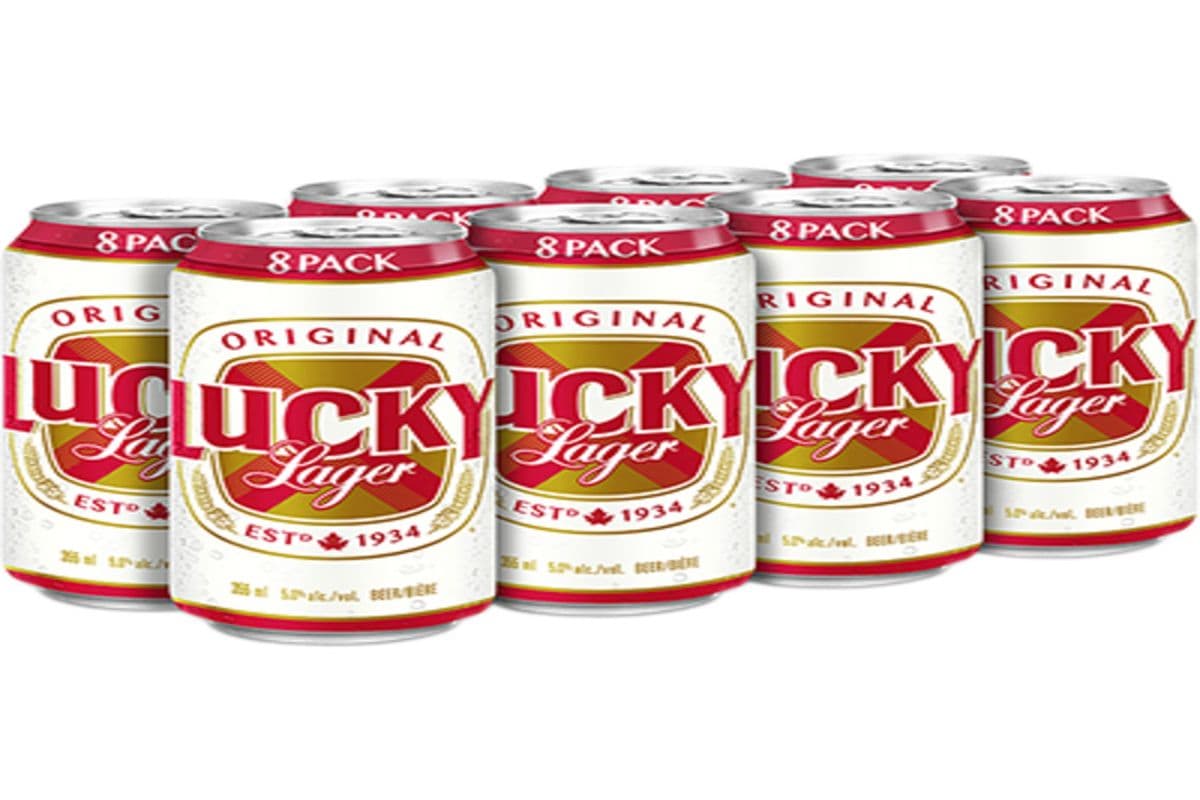 687491 Lucky cans 8pk (8 x 355 ml Cans)