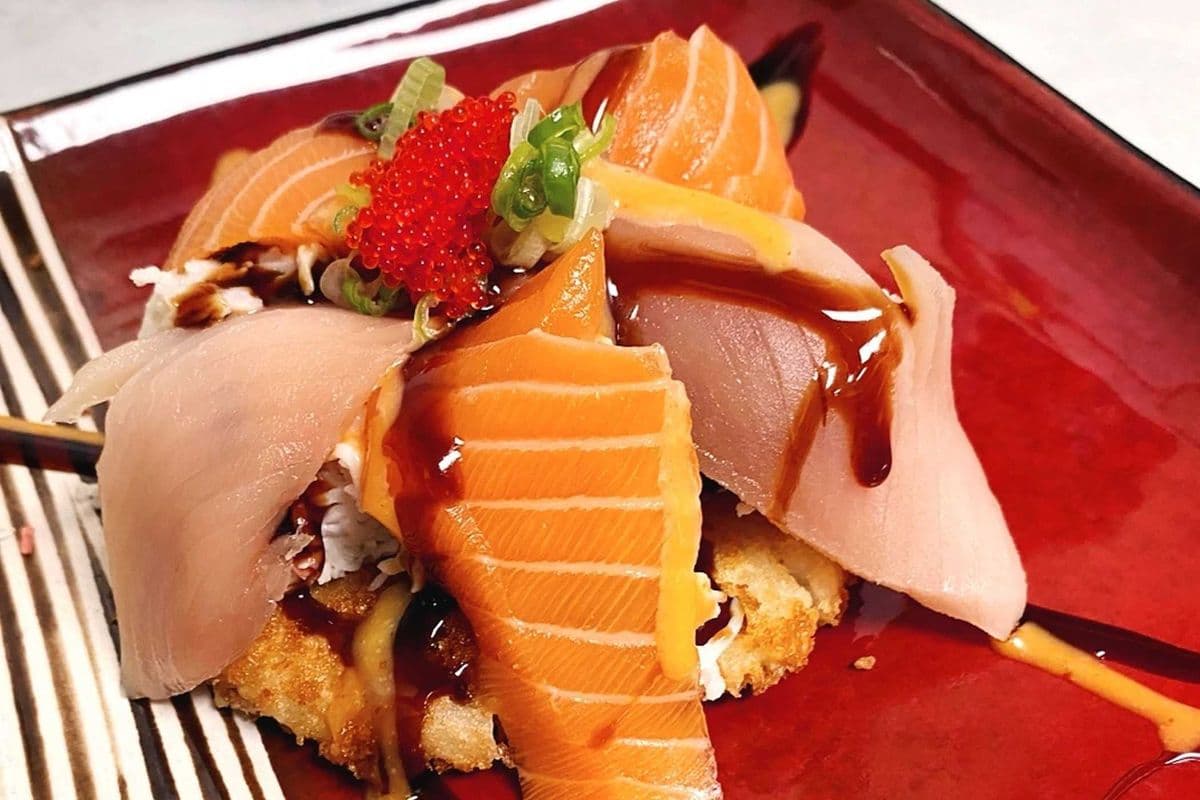 Sashimi Sushi Pizza