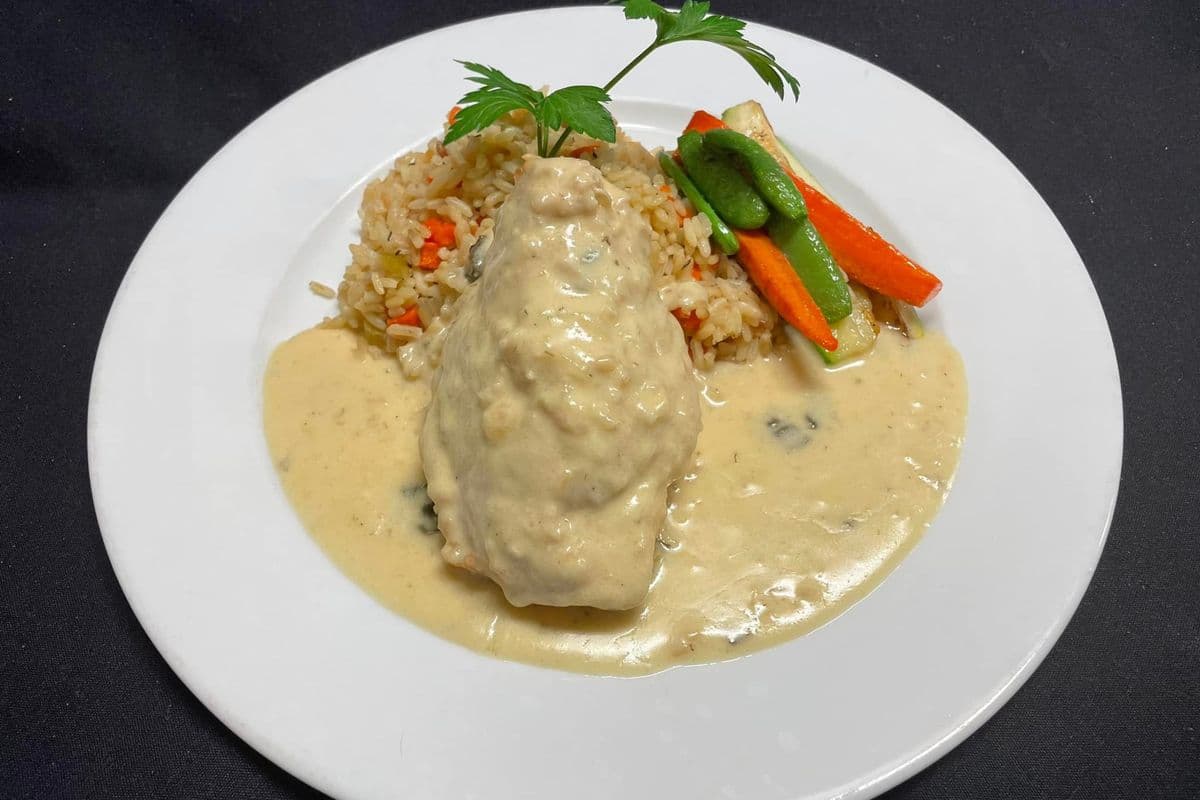 Greek Stuffed Chicken