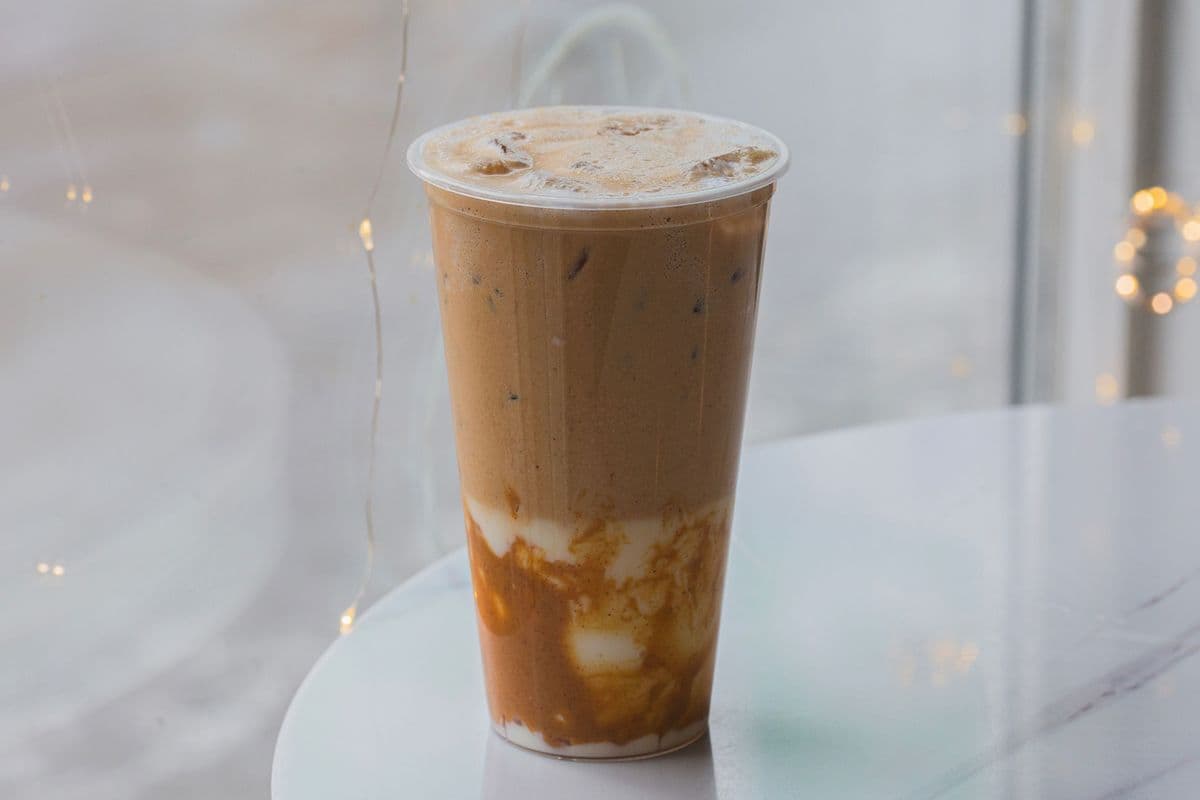 Peanut Butter Espresso Cloud Latte 16 oz