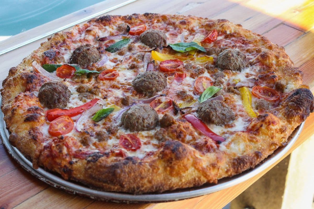 Small Cannon Ball Pizza