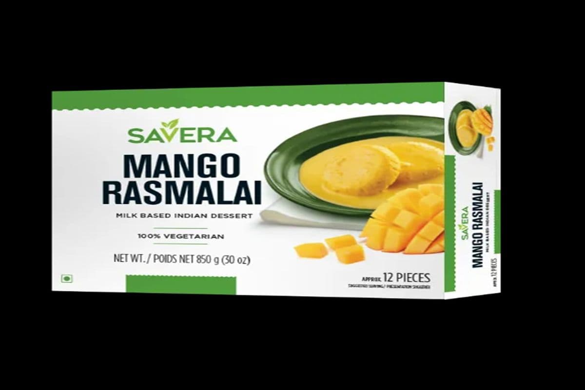 Savera Rasmalai Mango (12 pcs) (850g)