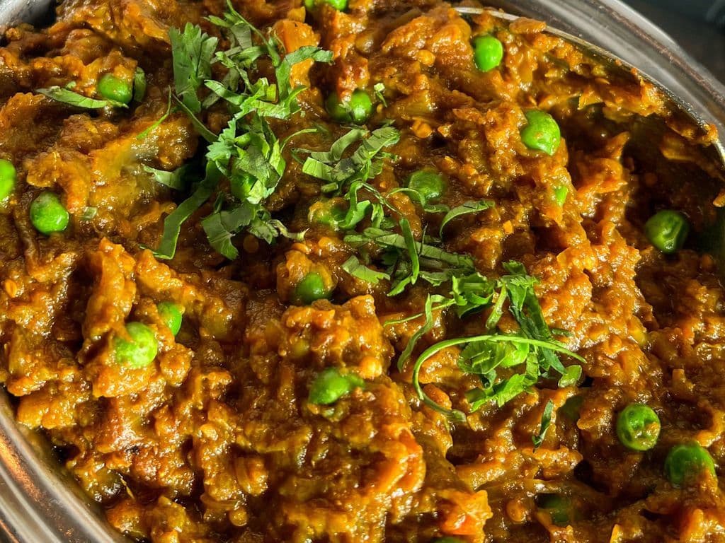 Eggplant Bhartha