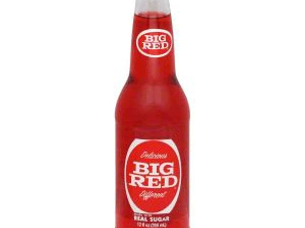 Big Red Glass Bottle (355ml)