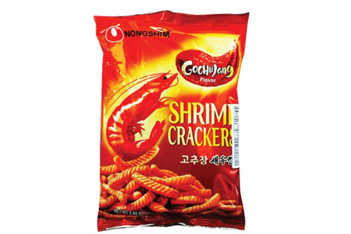 Nong Shim · Gochujang Shrimp Crackers (75g)