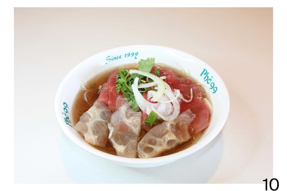 10. Phở Steak and Soft Tendon