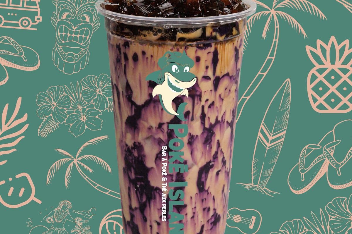 Ube latté /ube latte