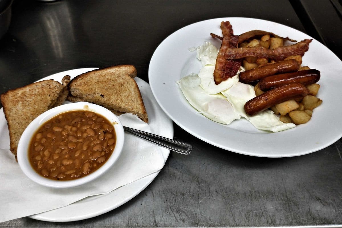 Hungry Man's Breakfast