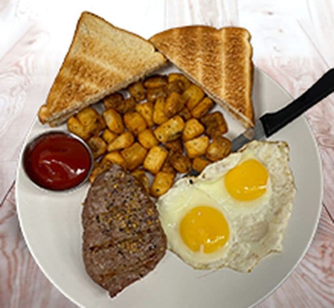STEAK & EGGS