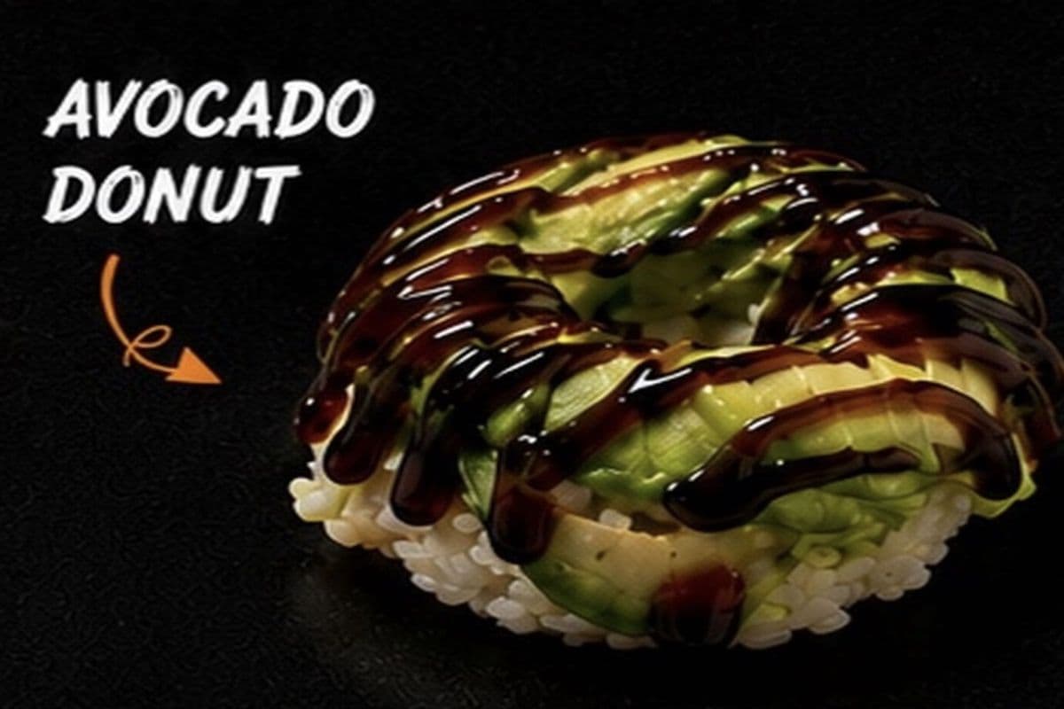 avocado donut