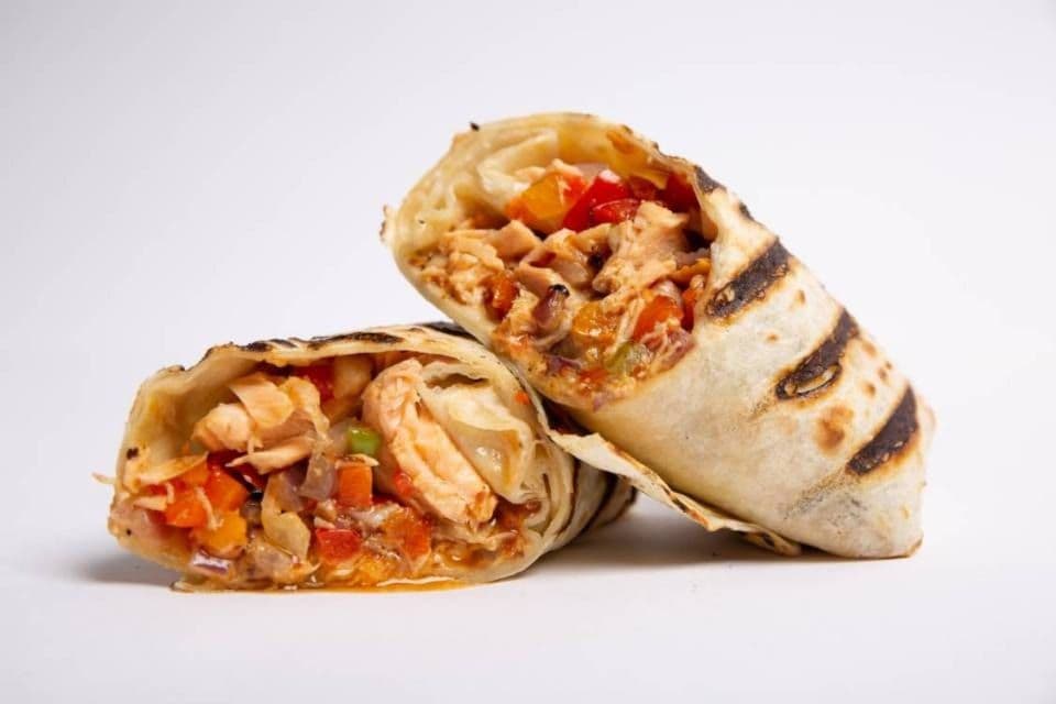 Basil Chicken Wrap
