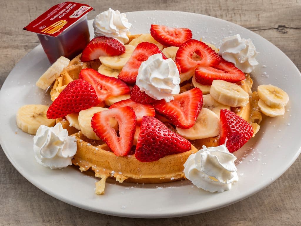 Strawberry Banana Waffle