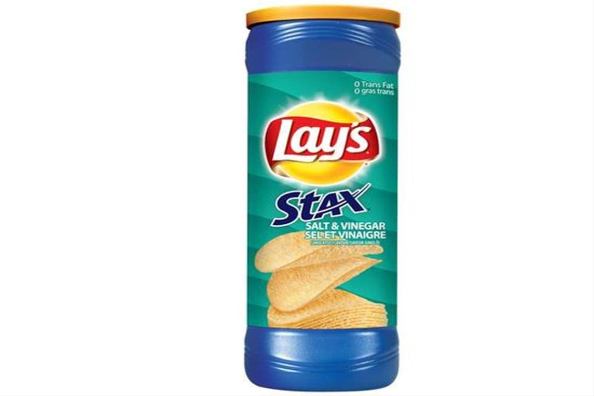 Lay's Stax Salt and Vinegar (155 g)