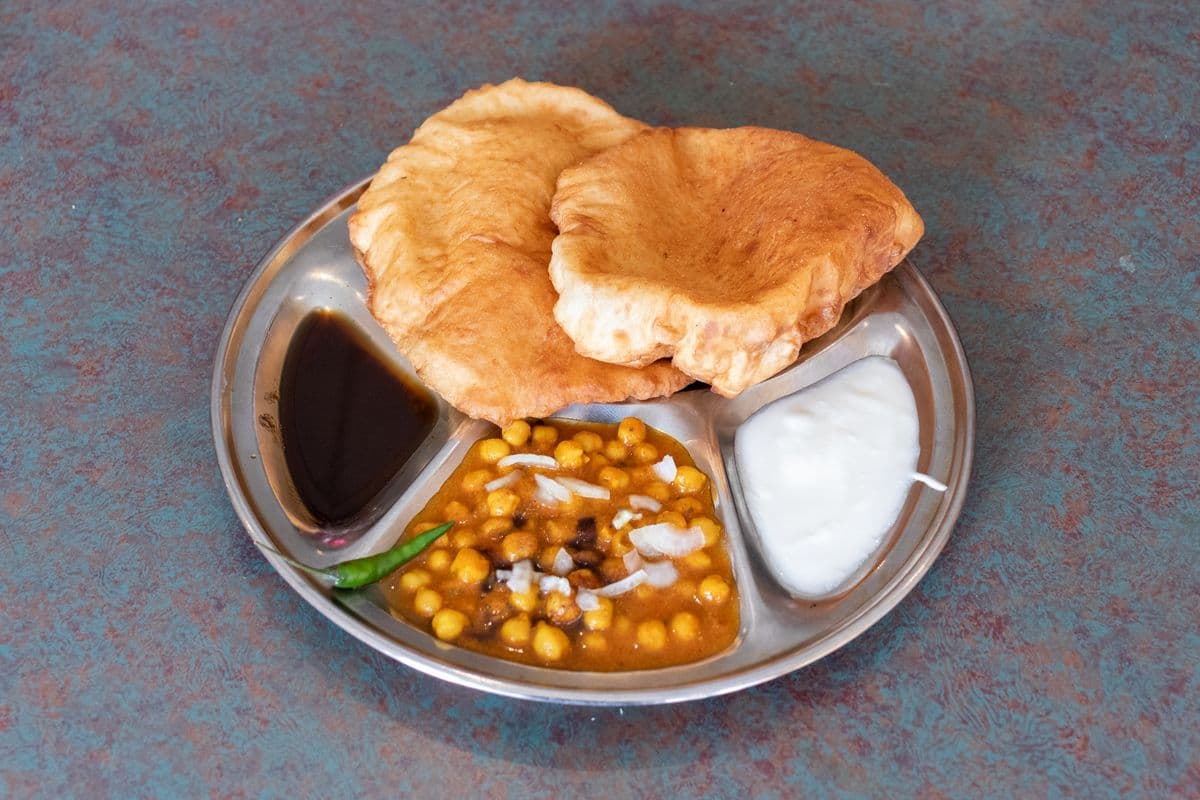 7. Cholle Bhature