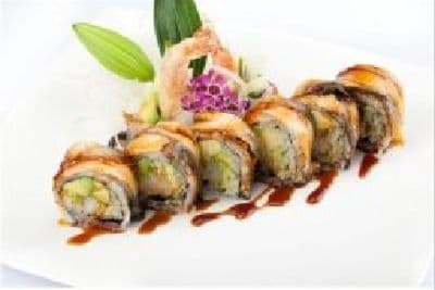 66. Black Dragon Roll (8 pcs)