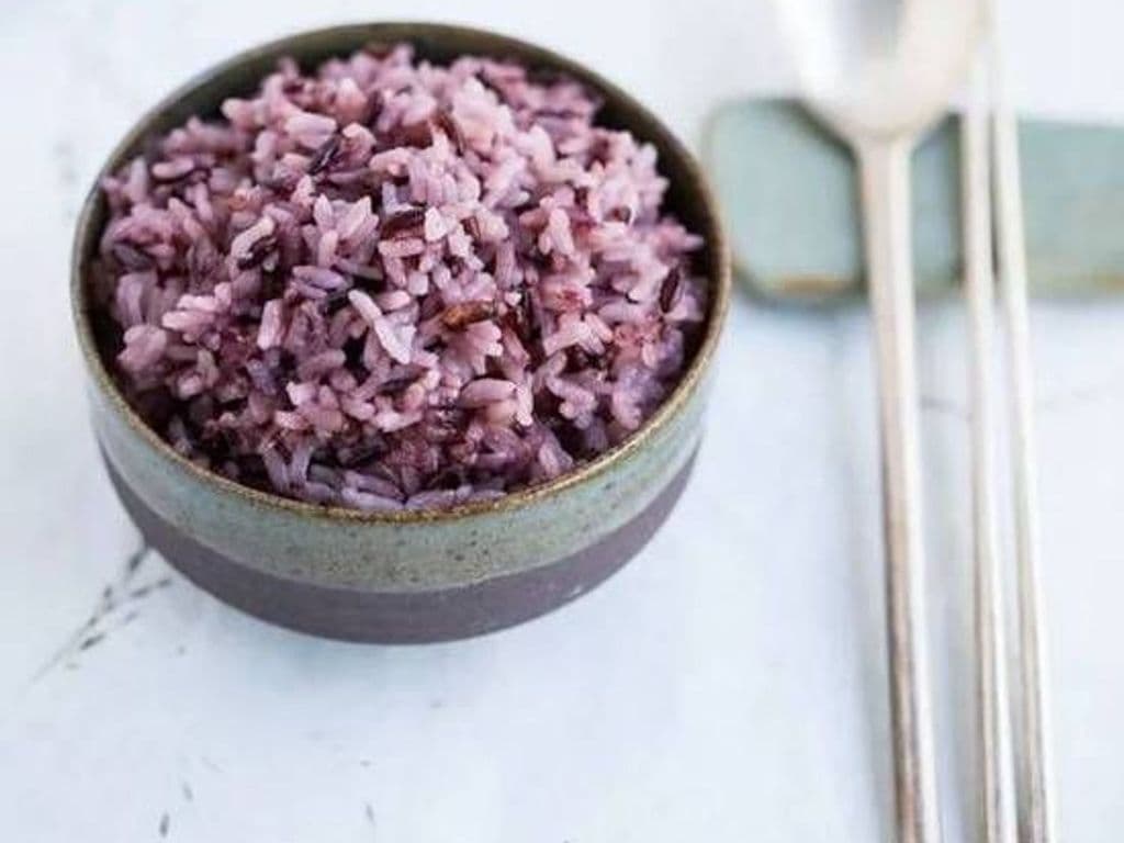 Purple Rice (쌀/米饭)