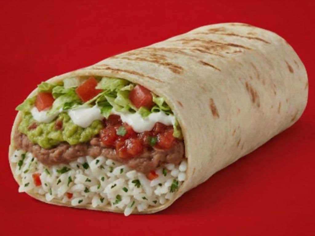 7 Layer Value Burrito 4"