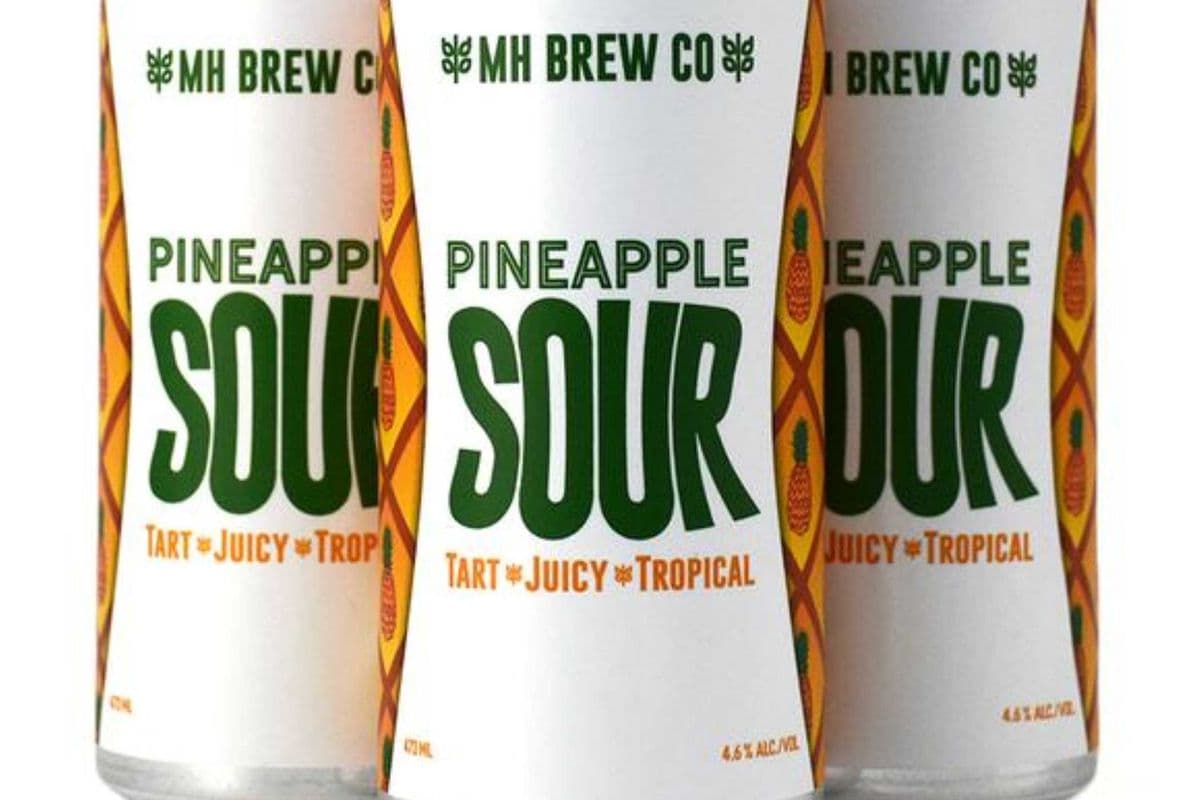 MHBREWCO PINEAPPLE SOUR (1 x 4x473mL)