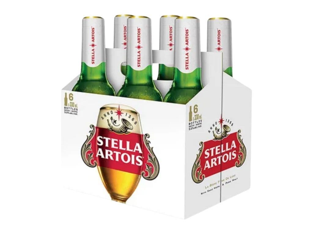 Stella Artois 6pk Bottle