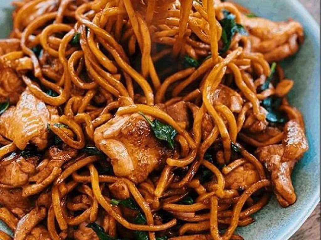 Angus Beef Dry Noodle 安格斯牛肉撈麵