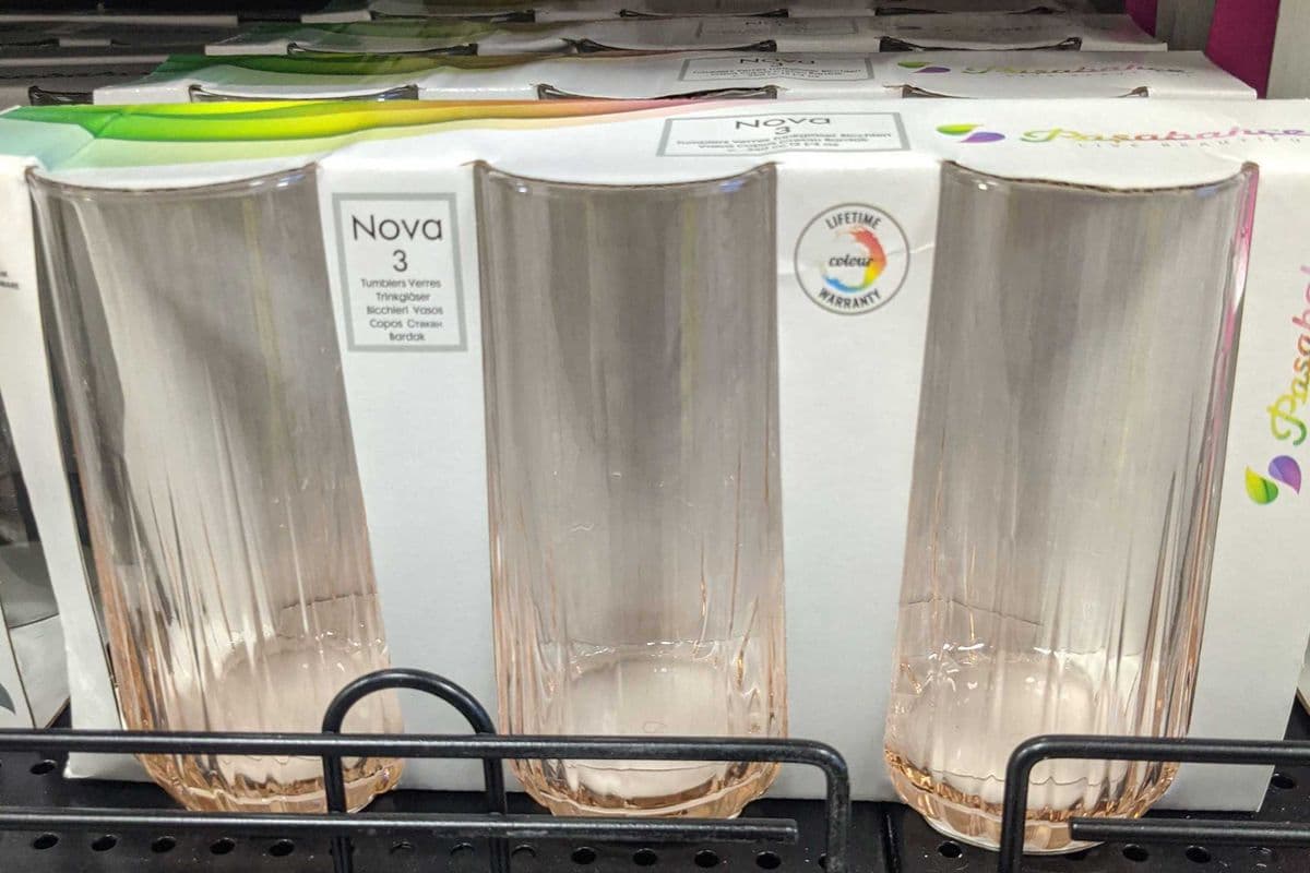 Pasabahce Nova Glass pack of 3