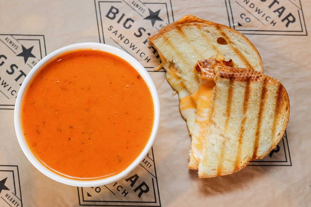 The Big Cheese and Soup Combo