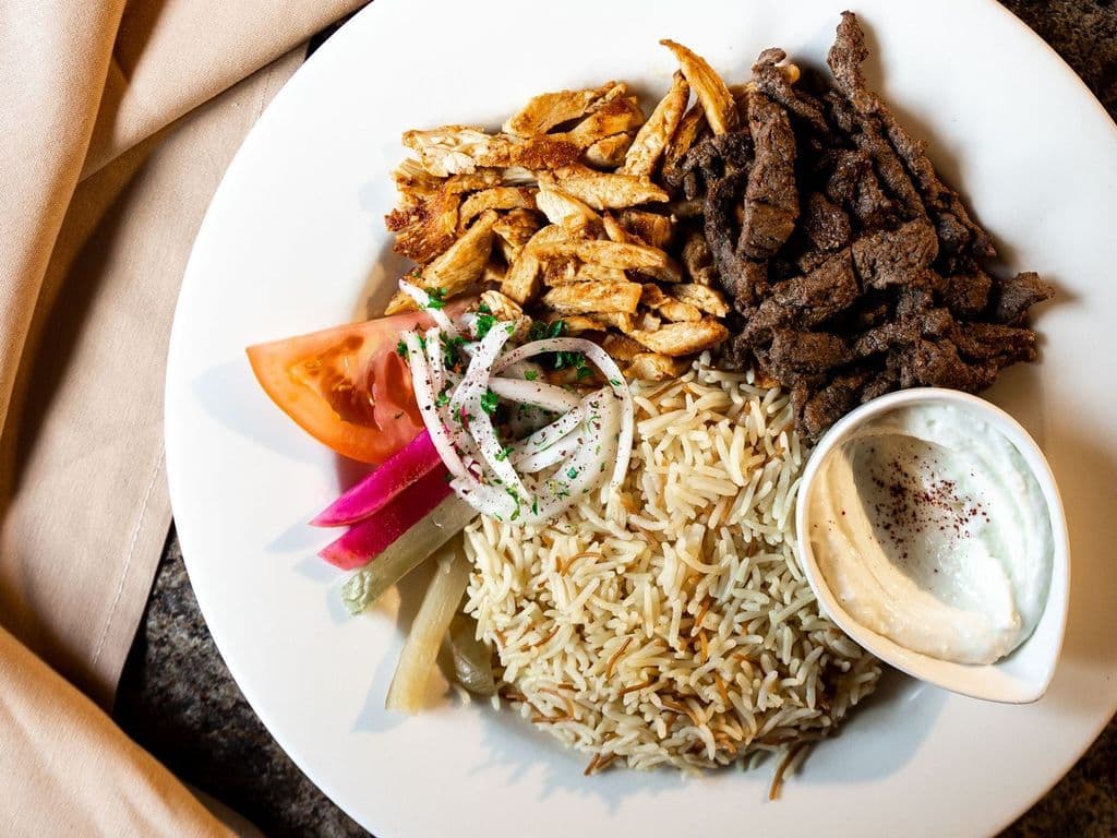 Mixed Shawarma Lunch Combo