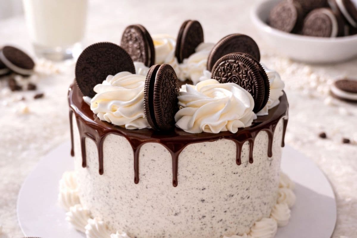 Oreo Cookies & Cream Cake