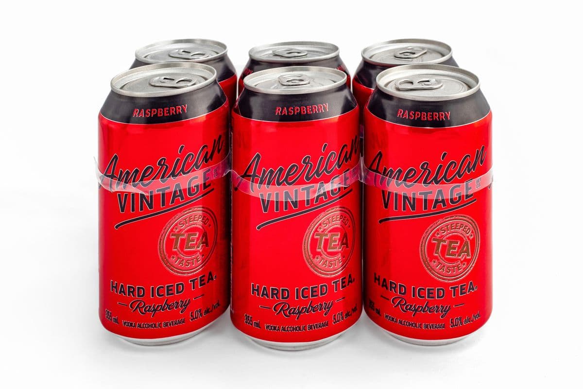 American Vintage Raspberry (6 Pack) (1 x 355 ml)