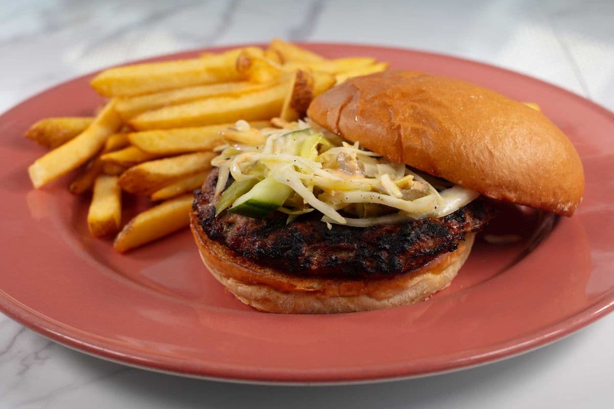 Spicy Jerk Chicken Burger