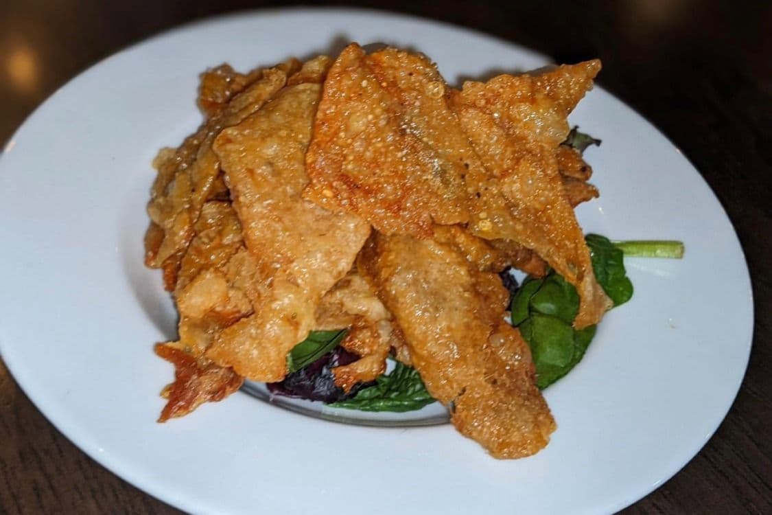 Deep Fried Chicken Skins