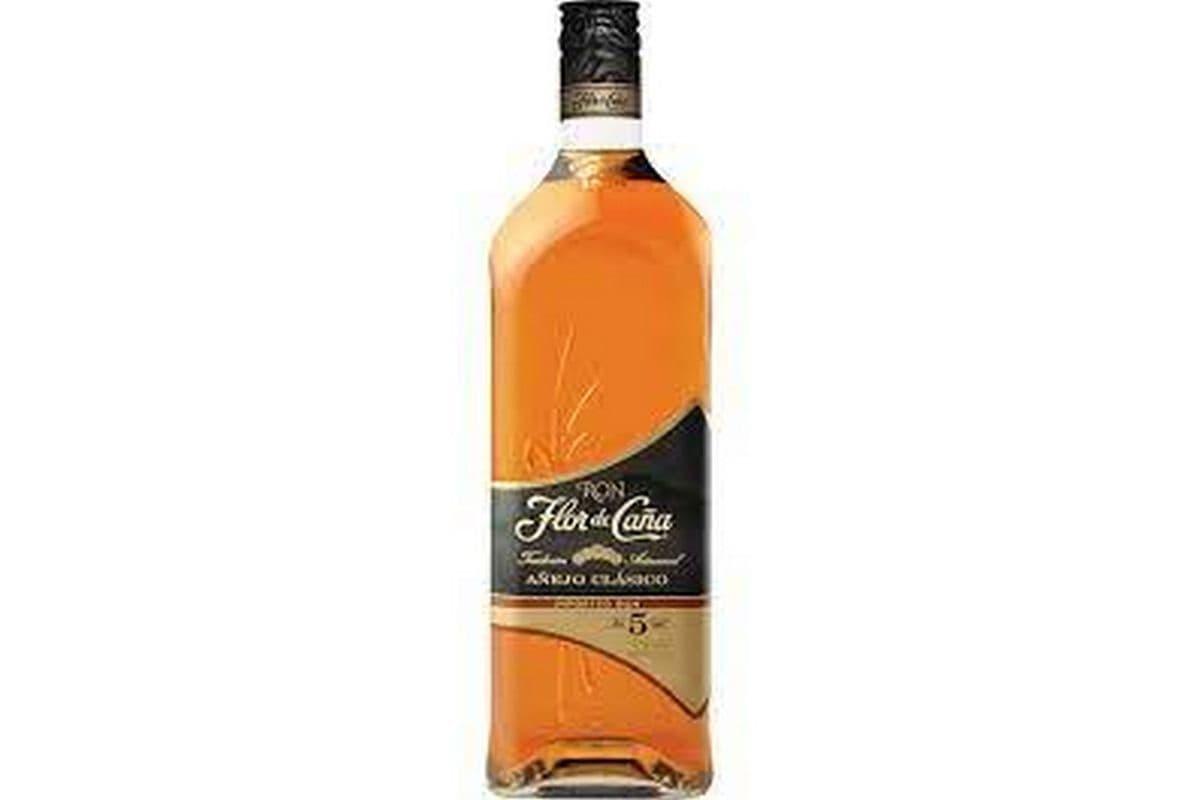 Flor De Cana Clasico Five Rum (750 ml) (1 x 750ml)