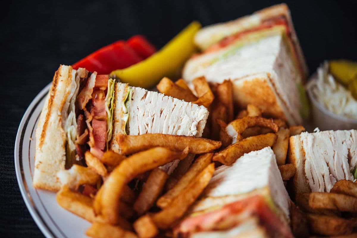Club sandwich à la viande blanche / White Meat Club Sandwich