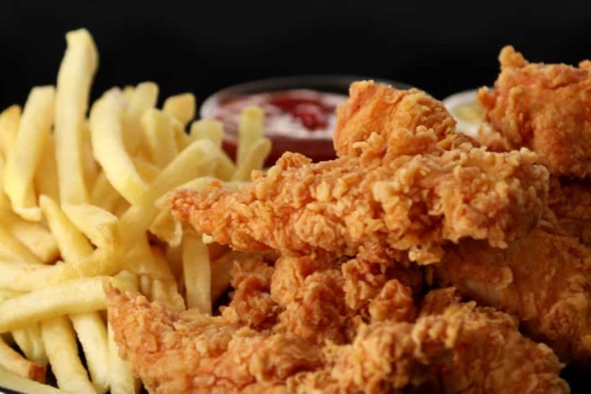 Chicken Thigh with Fries (Halal)