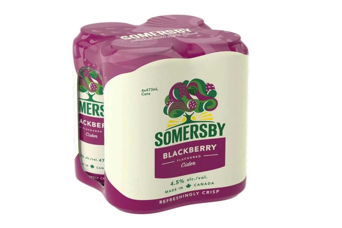 SOMERSBY BLACKBERRY CIDER 4 CAN (1 x 473 ML)