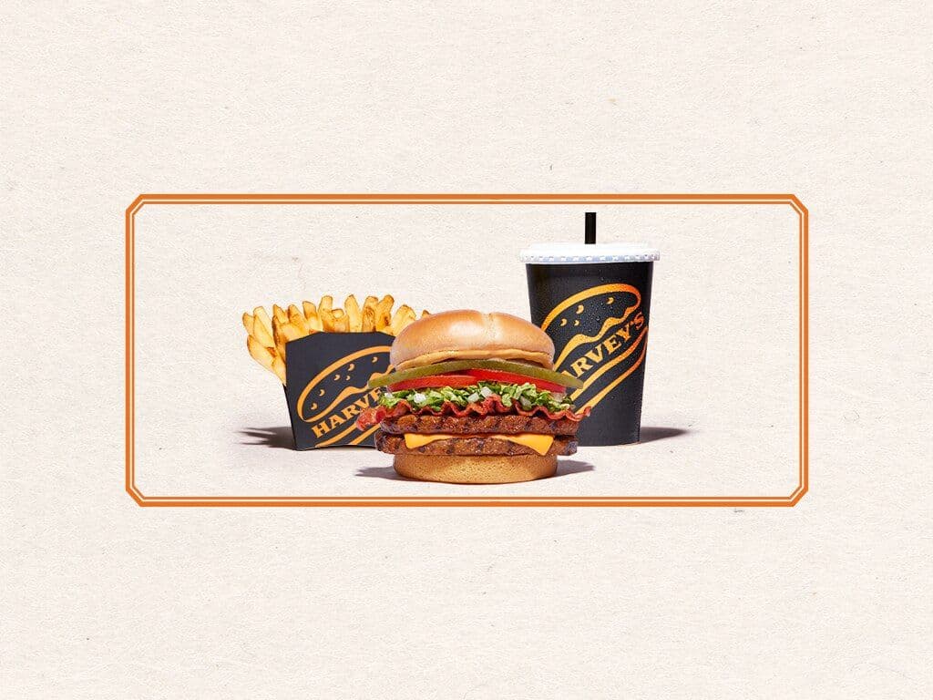 Double Original Burger with Cheese & Bacon Combo