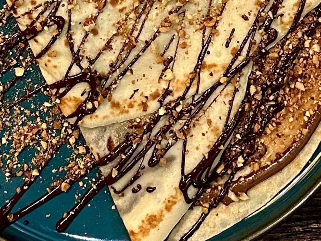 CRÊPE NUTELLA FRUITS SECS / NUTELLA & NUTS CREPE