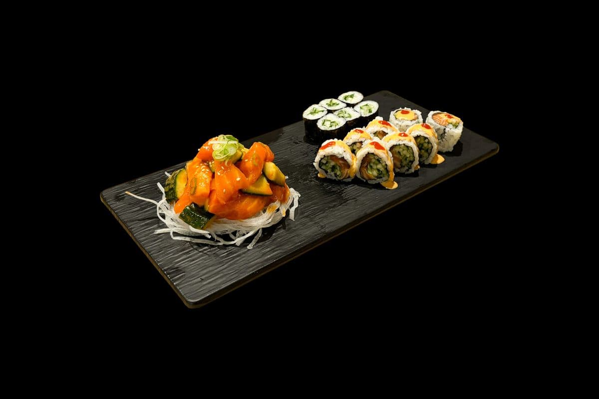 Spicy Salmon Combo